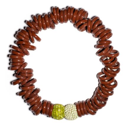 brown necklace Muranoglass jewellery Kettenmacherin Monica Nesseler