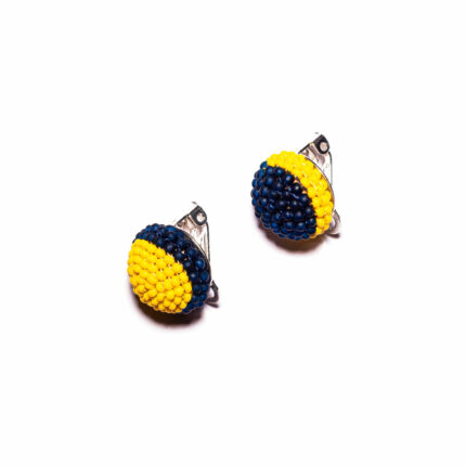 Kettenmacherin Monica Nesseler earings jewellery yellow blue