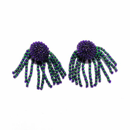 Vieste blue green earrings contemporary jewelry murano glass Kettenmacherin